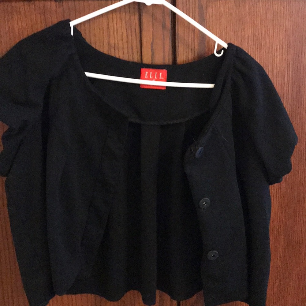 Black shrug size medium